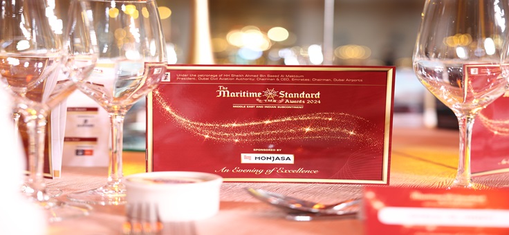 Premium print branding showcased in brochures, signage, and event literature at TMS Awards